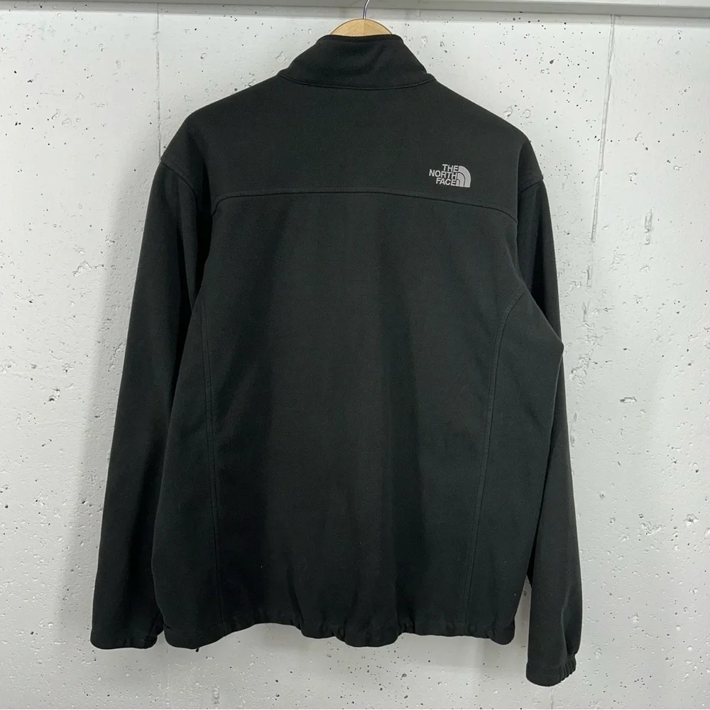 The North Face Jacket Men’s XL Black ANKU Windwall Zip Up Fleece Coat